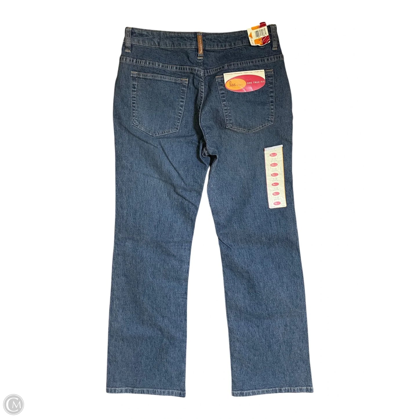 Jeans Boot Cut By Lee In Blue Denim, Size: 2