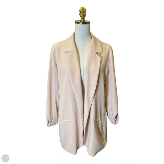 Blazer By Clothes Mentor In Pink, Size: Xl