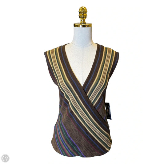 Top Short Sleeve By American Living In Multi-colored, Size: S