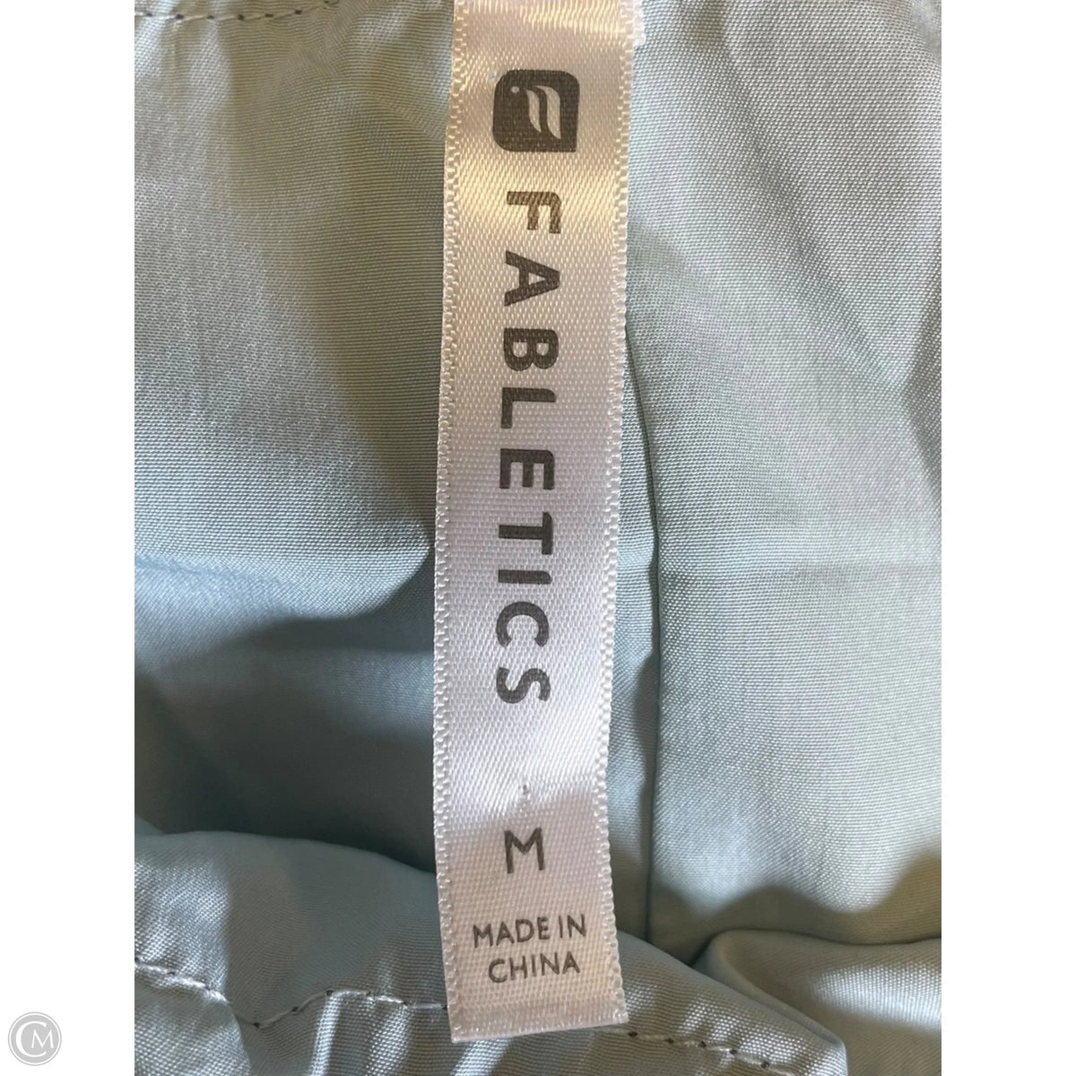 Athletic Jacket By Fabletics In Grey, Size: M