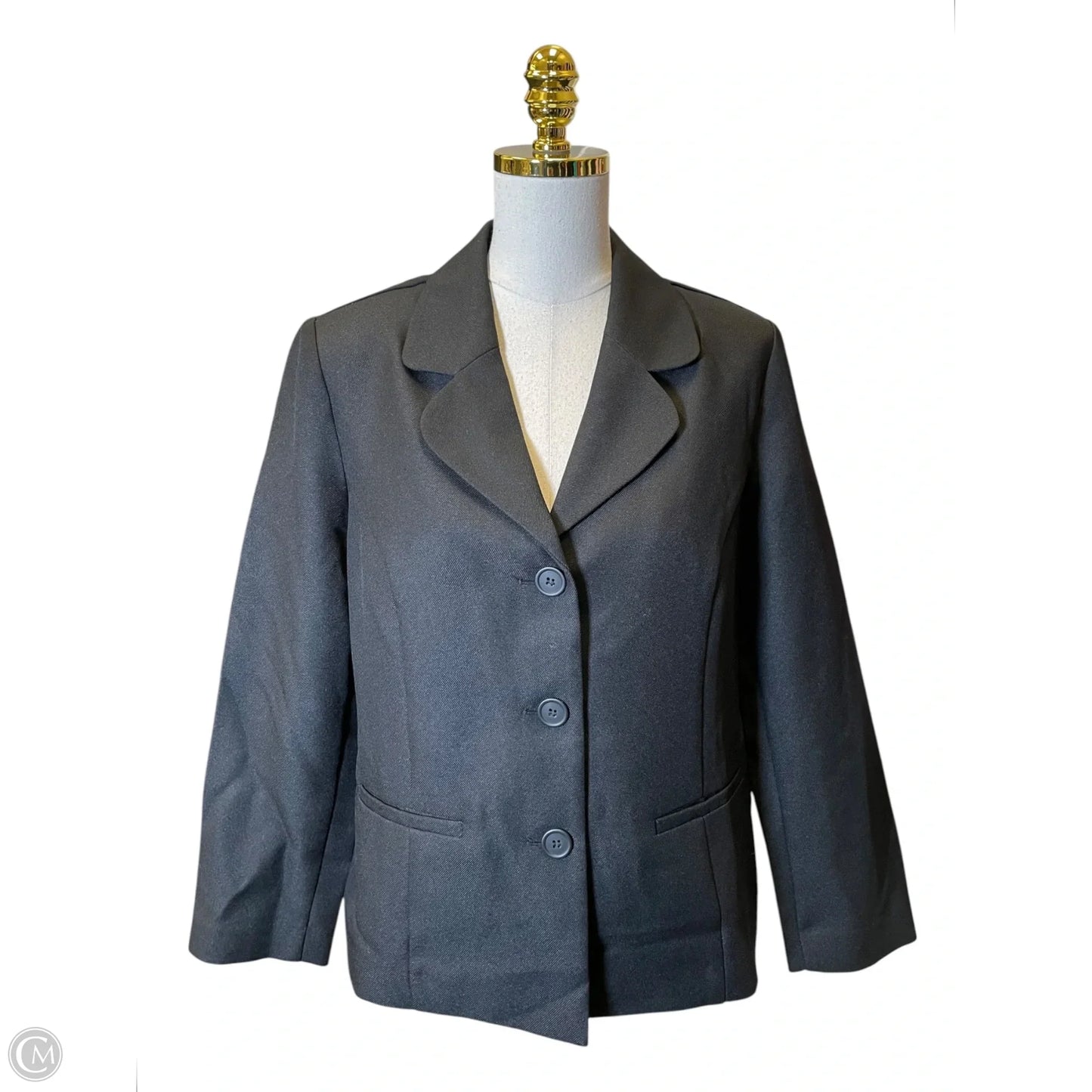 Blazer By Alfred Dunner In Black, Size: 10