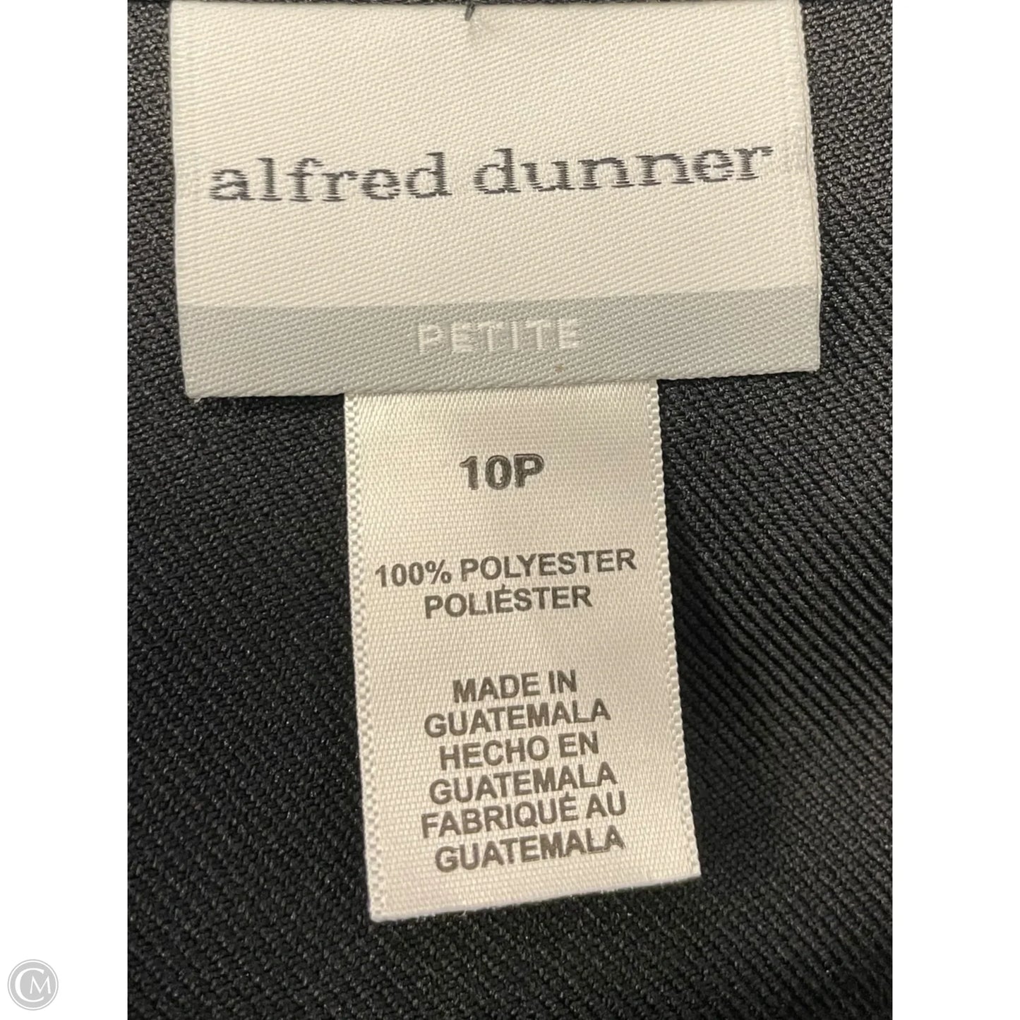 Blazer By Alfred Dunner In Black, Size: 10