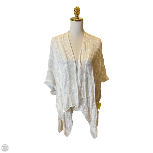 Kimono By Steve Madden In Silver & White, Size: Osfm