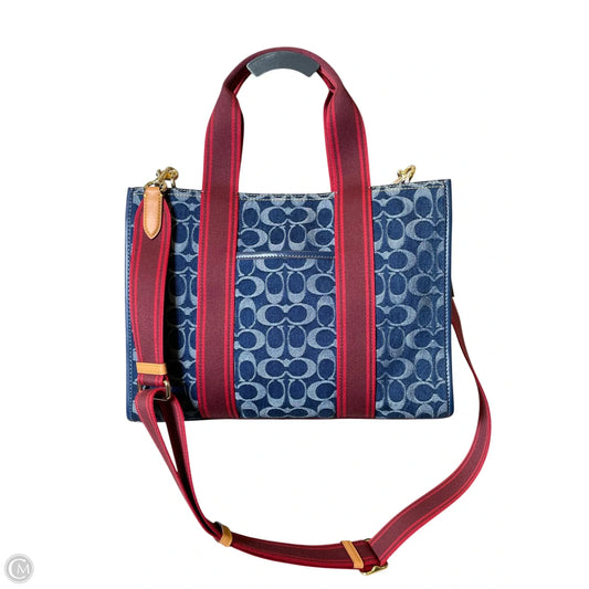 Handbag Designer By Coach, Size: Large
