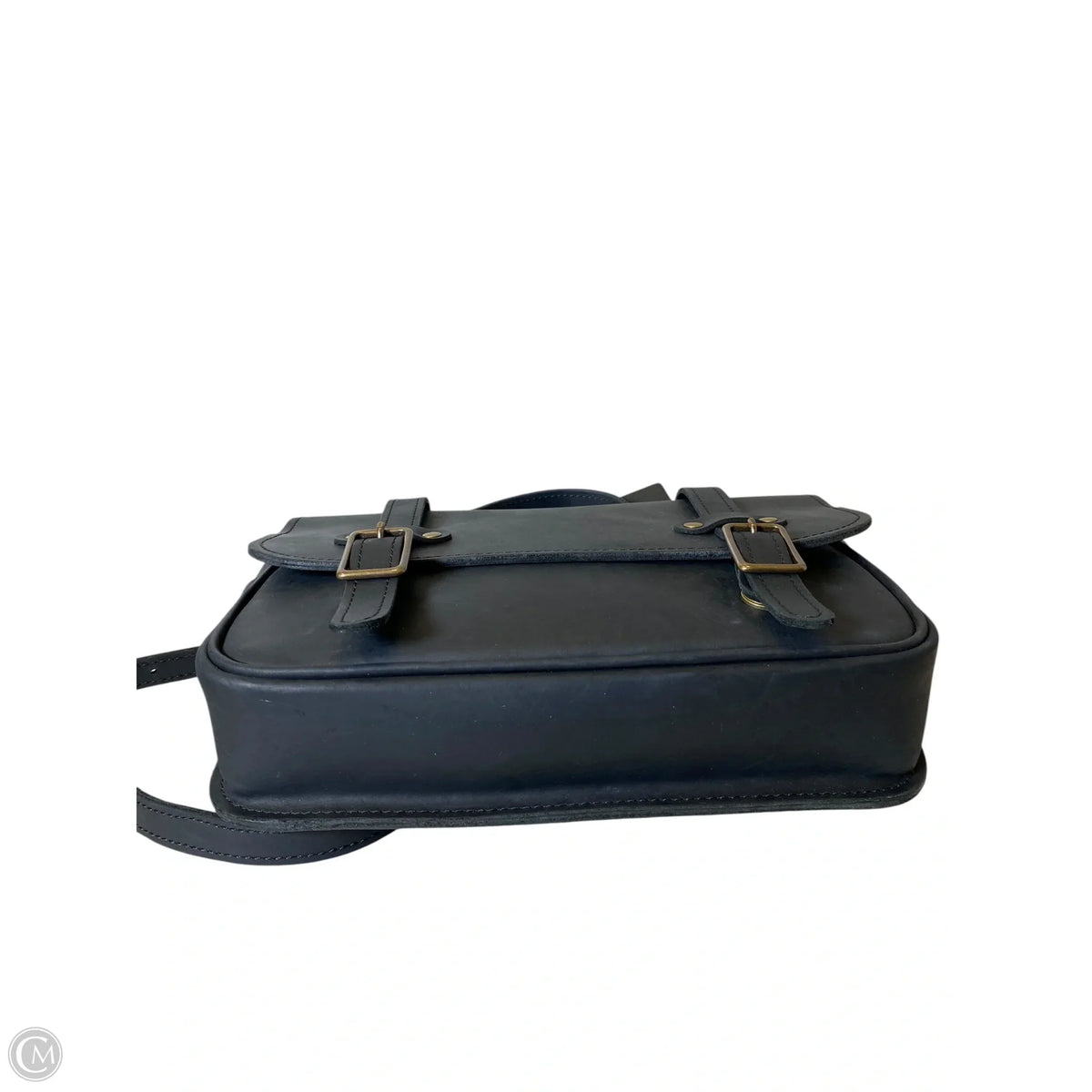 Handbag Leather By GRIT MERCANTILE, Size: Medium