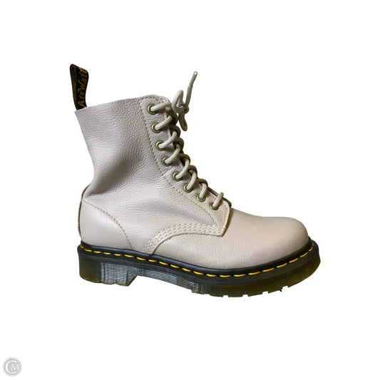 Boots Designer By Dr Martens In Taupe, Size: 6