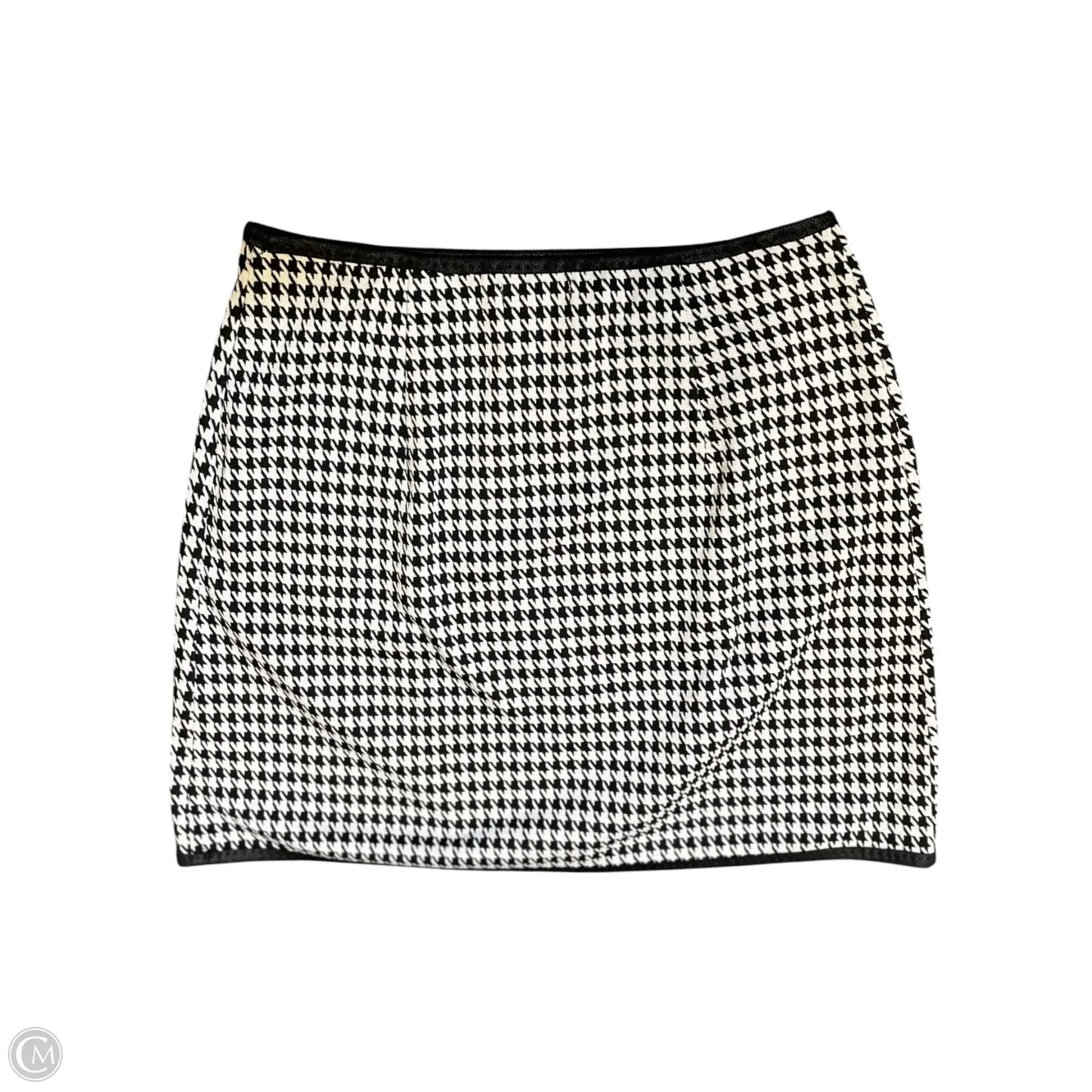Skirt Midi By Max Studio In Black & White, Size: L