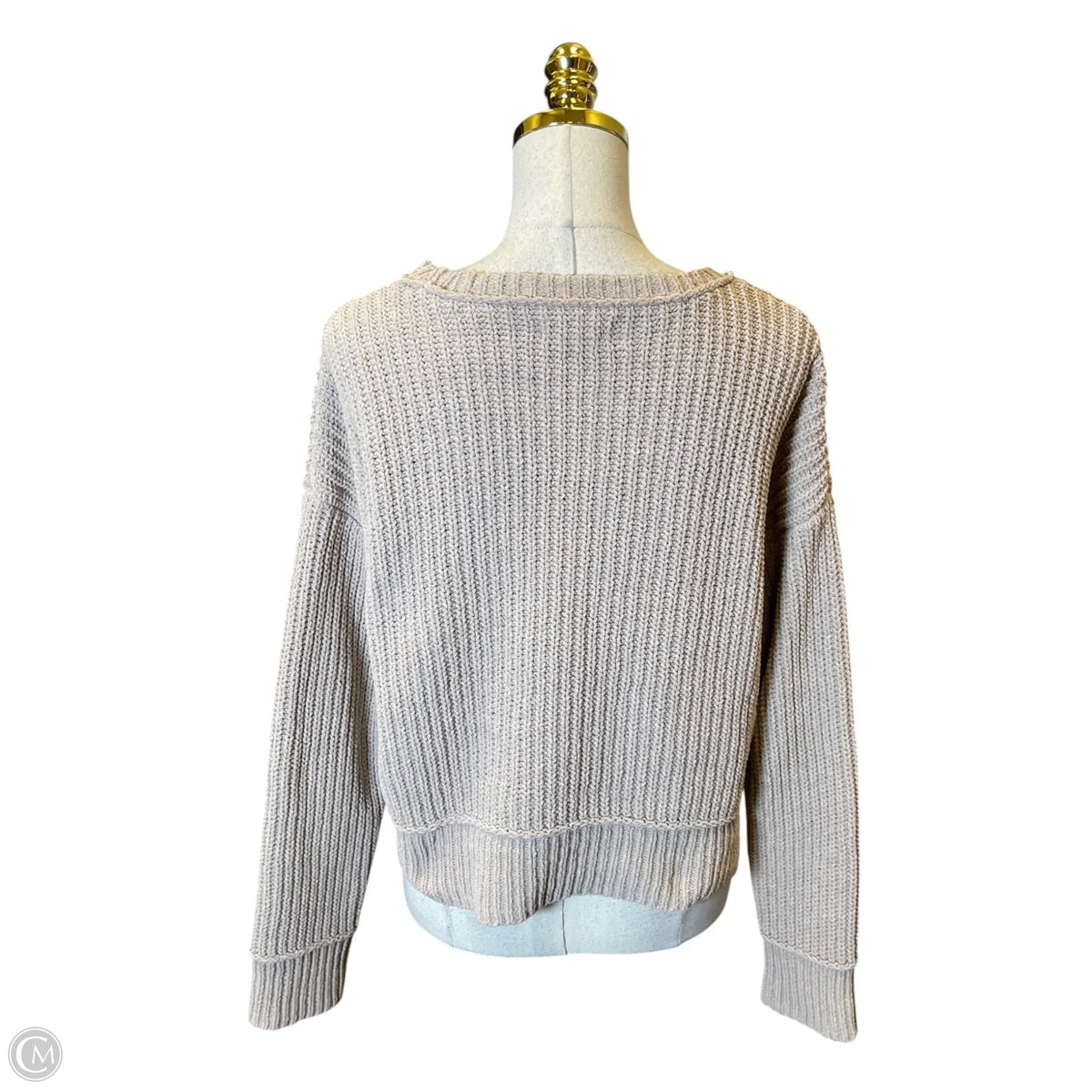 Sweater By Aeropostale In Beige, Size: M