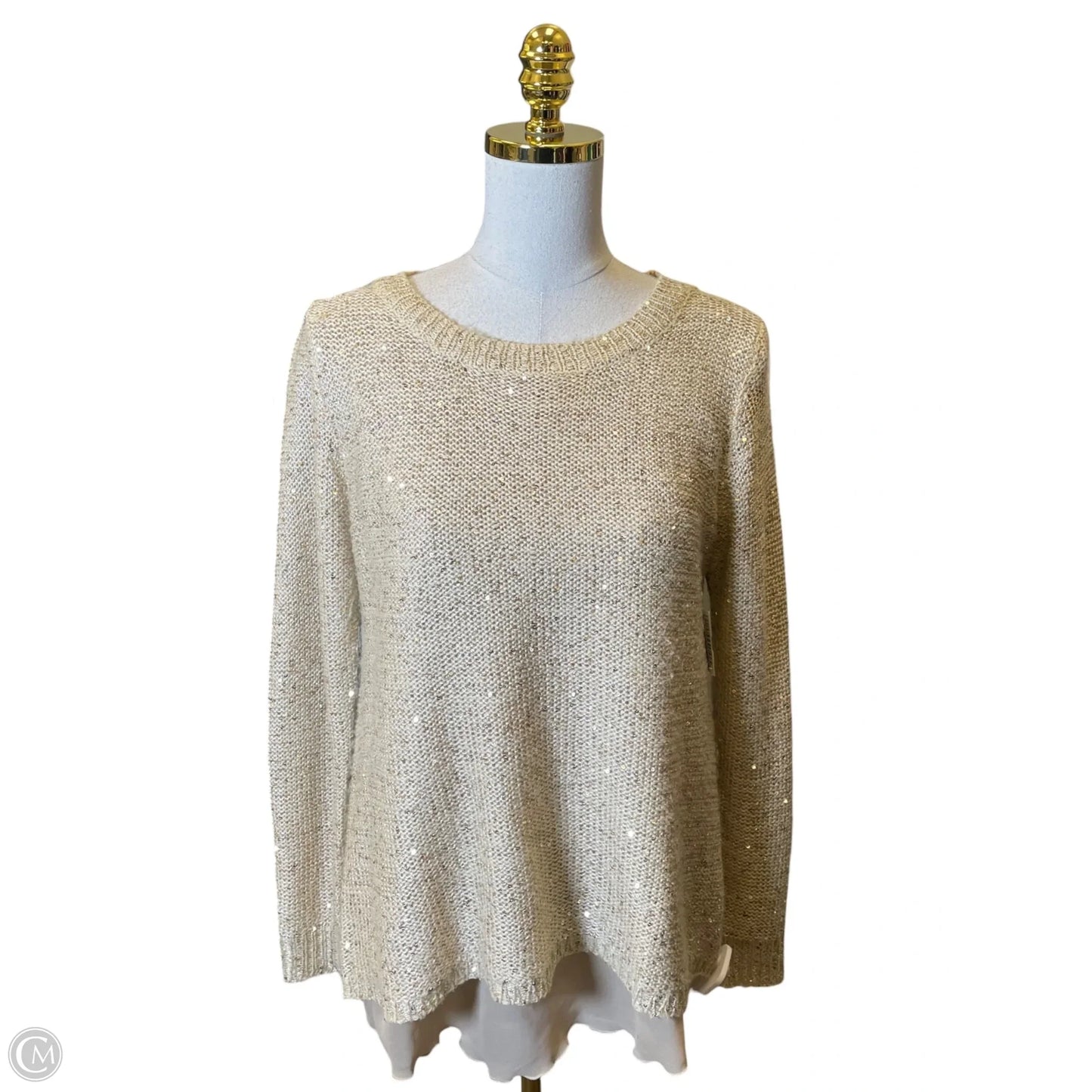 Sweater By Papillion In Gold, Size: M