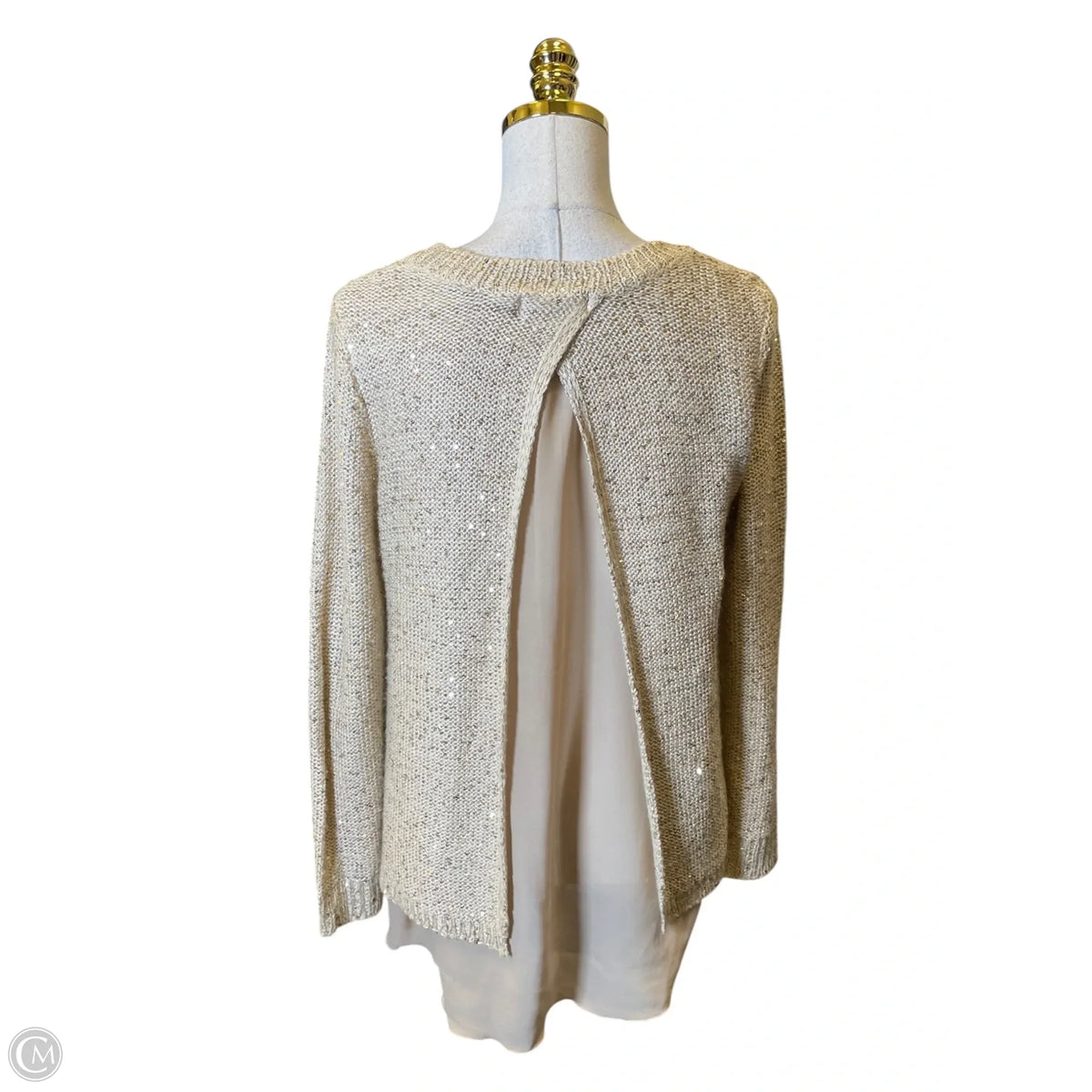 Sweater By Papillion In Gold, Size: M
