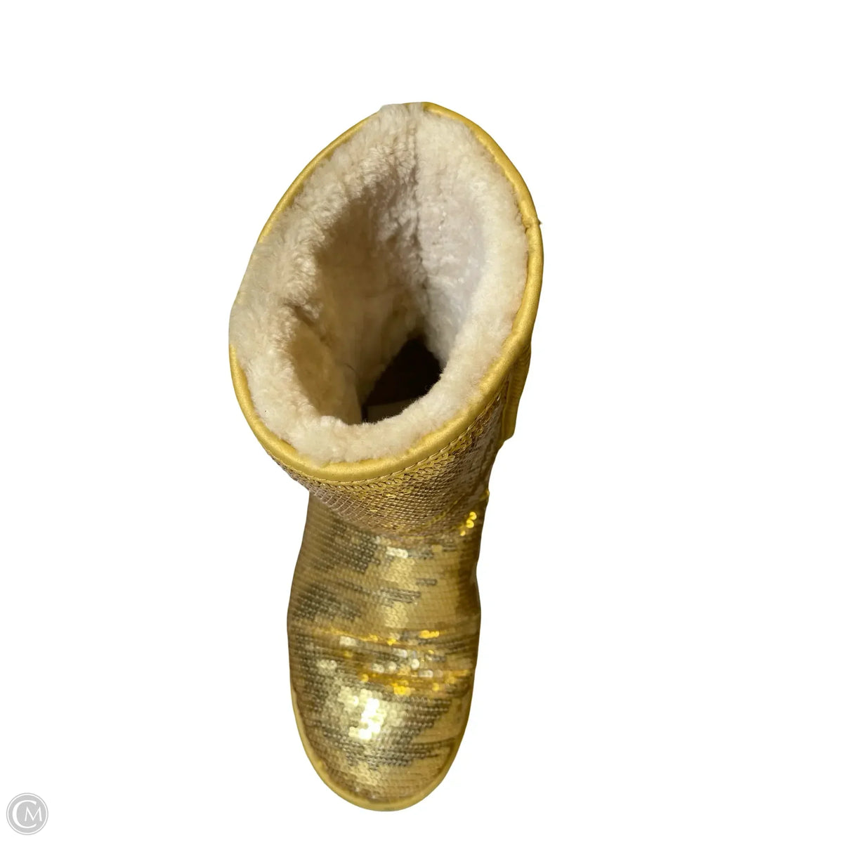 Boots Designer By Ugg In Gold, Size: 10