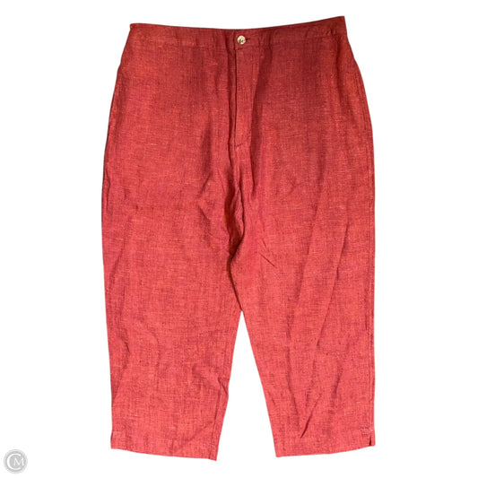 Pants Other By Chicos In Red, Size: L