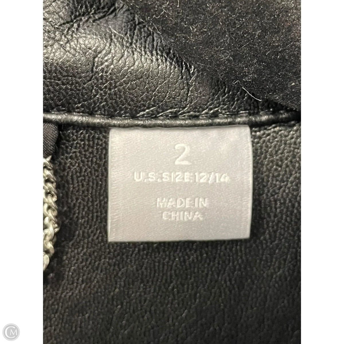 Jacket Other By Chicos In Black, Size: L