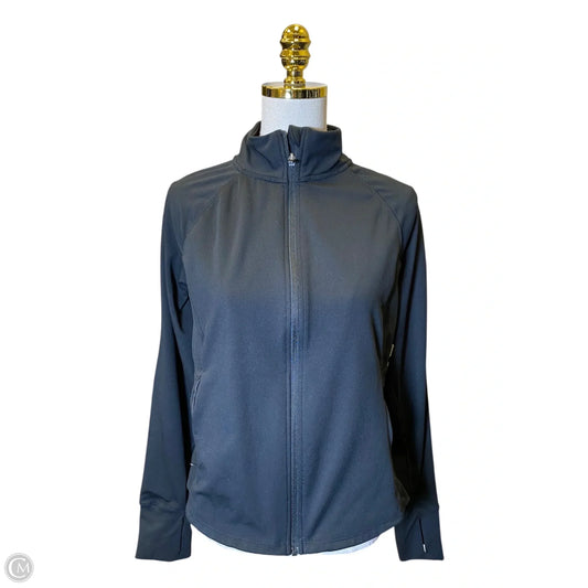 Athletic Jacket By Jockey In Black, Size: L