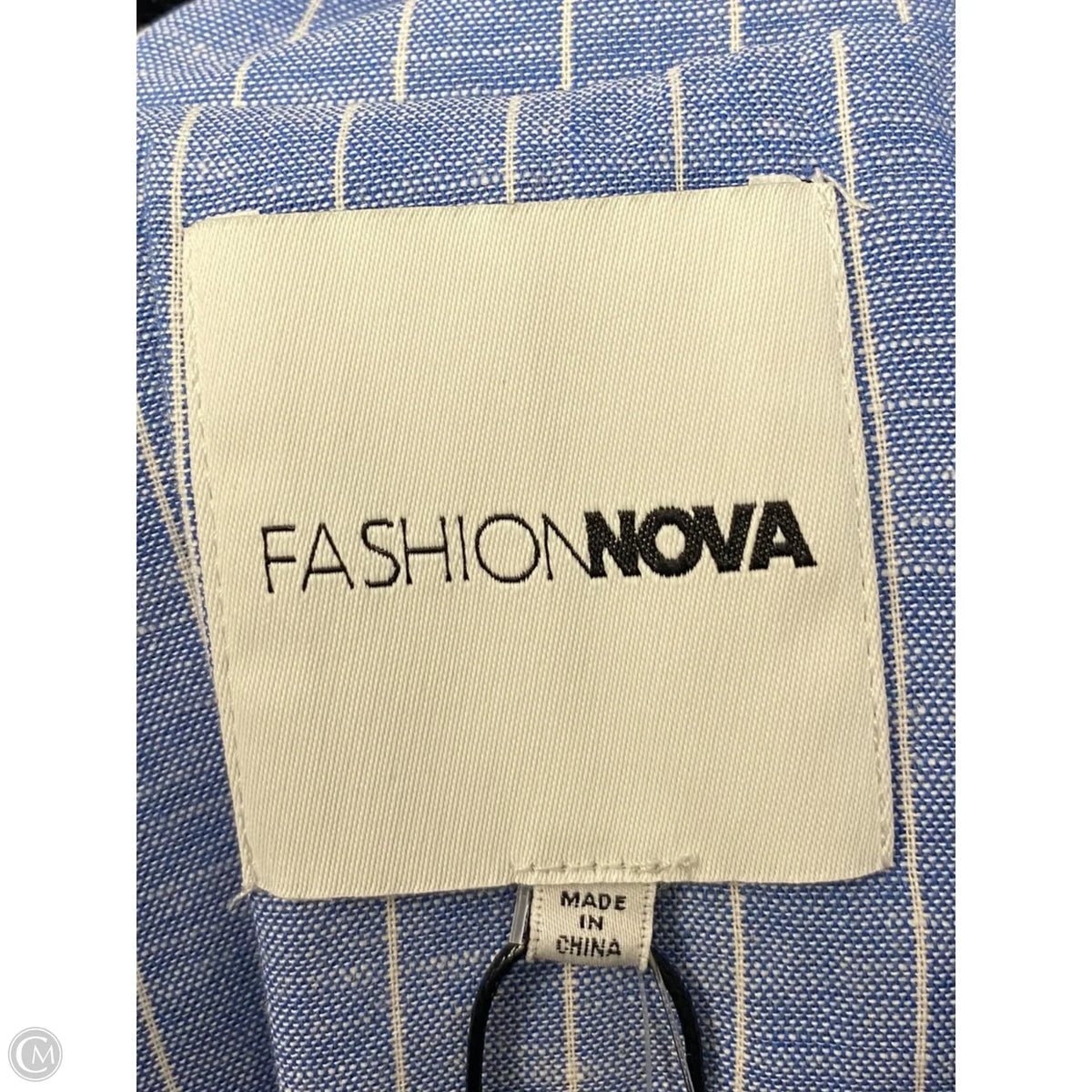 Blazer By Fashion Nova In Striped Pattern, Size: 1x