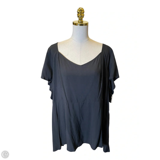 Top Short Sleeve By Torrid In Black, Size: 5