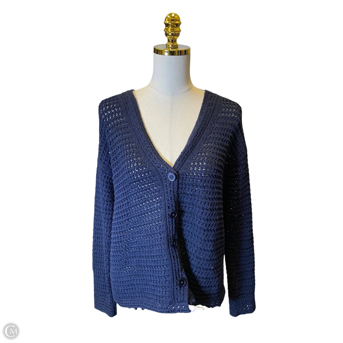 Cardigan By Talbots In Navy, Size: L