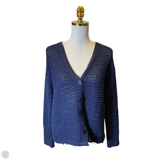 Cardigan By Talbots In Navy, Size: L