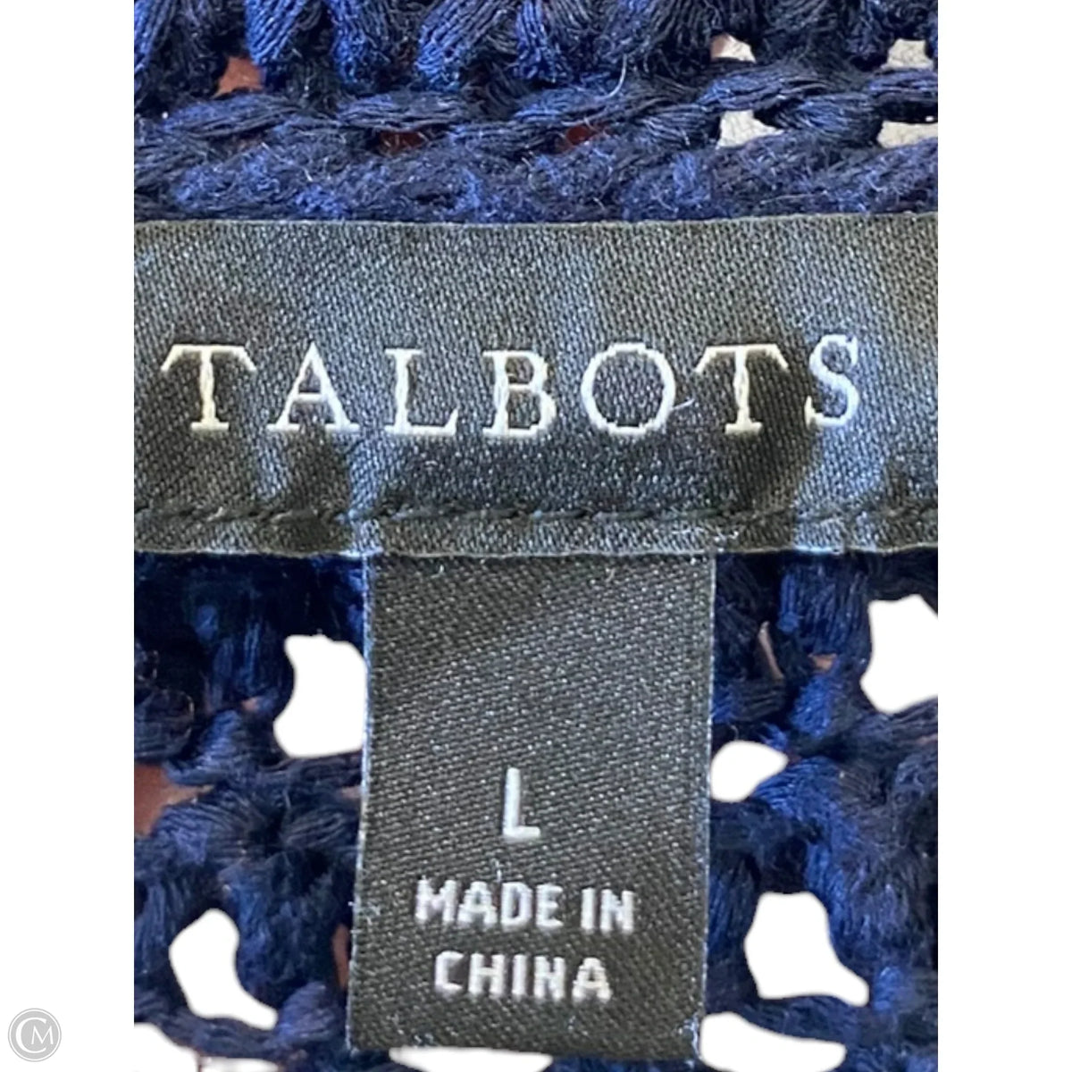 Cardigan By Talbots In Navy, Size: L