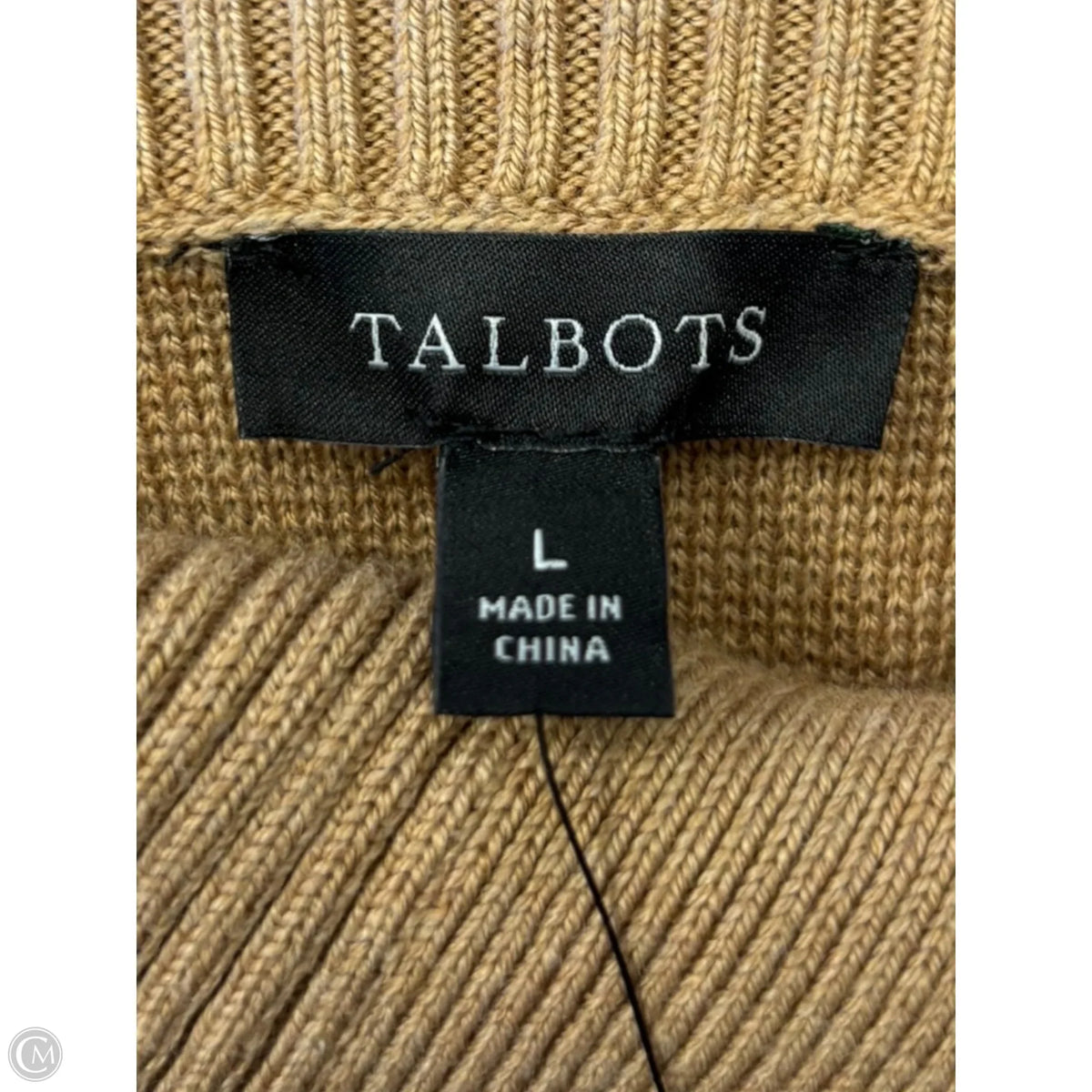 Shawl By Talbots In Tan, Size: L