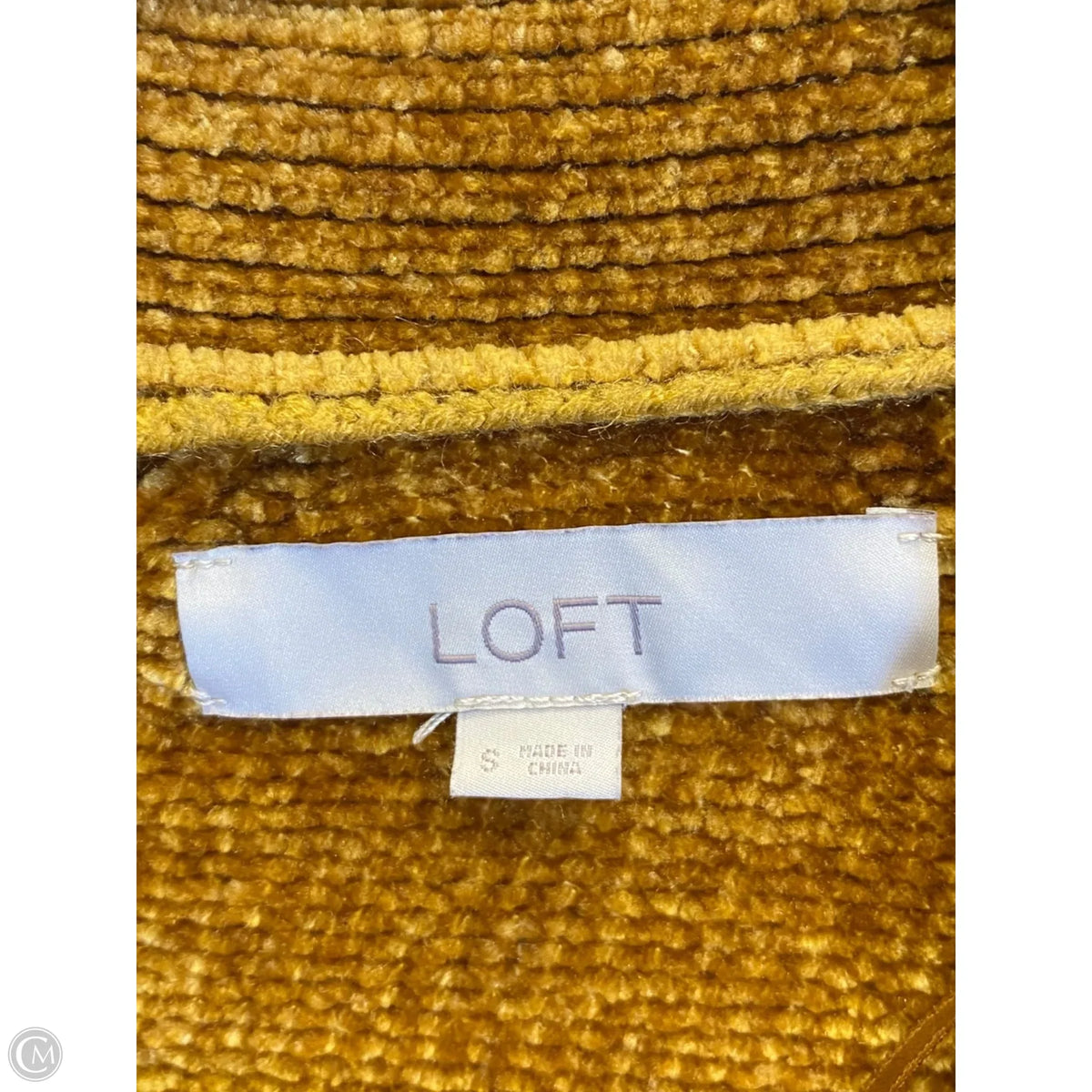 Cardigan By Loft In Yellow, Size: S