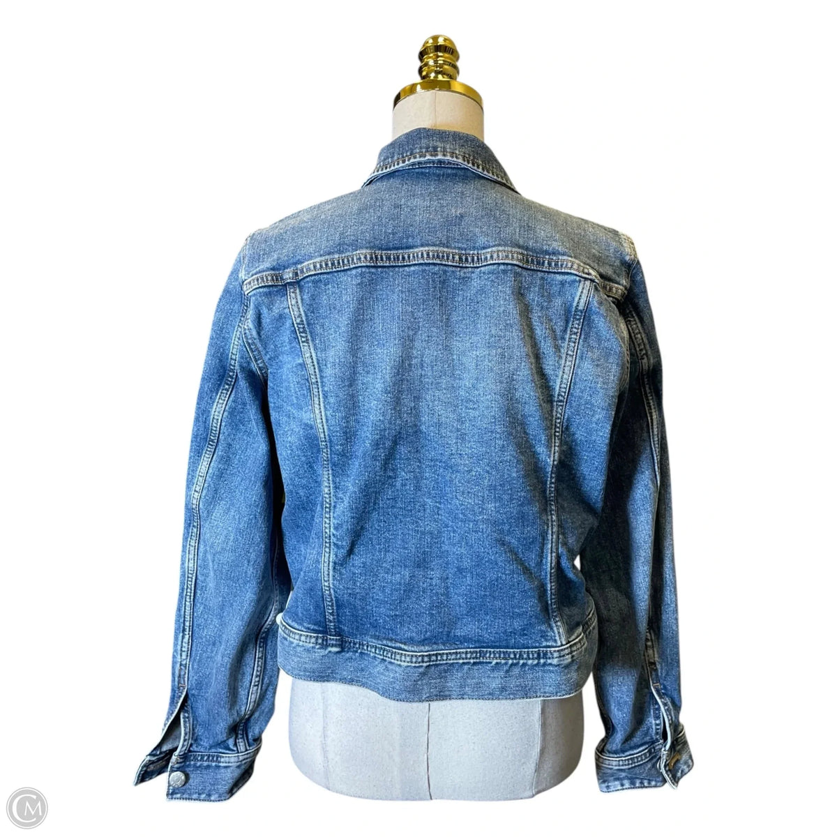 Jacket Denim By J. Crew In Blue Denim, Size: L