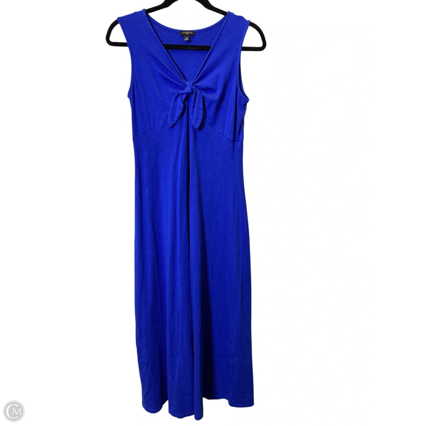 Dress Casual Maxi By Talbots In Blue, Size: M