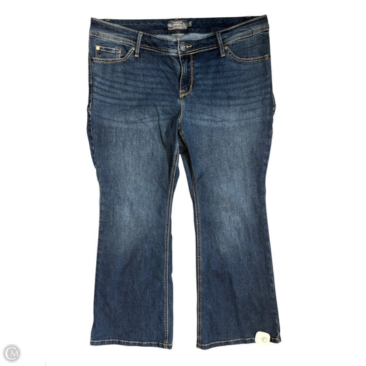 Jeans Boot Cut By Torrid In Blue Denim, Size: 16