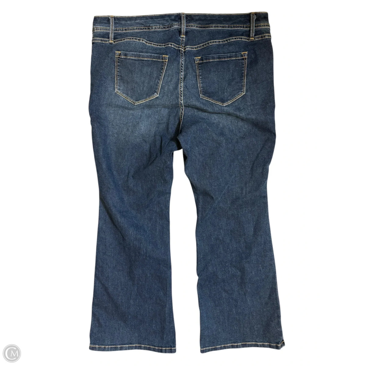 Jeans Boot Cut By Torrid In Blue Denim, Size: 16