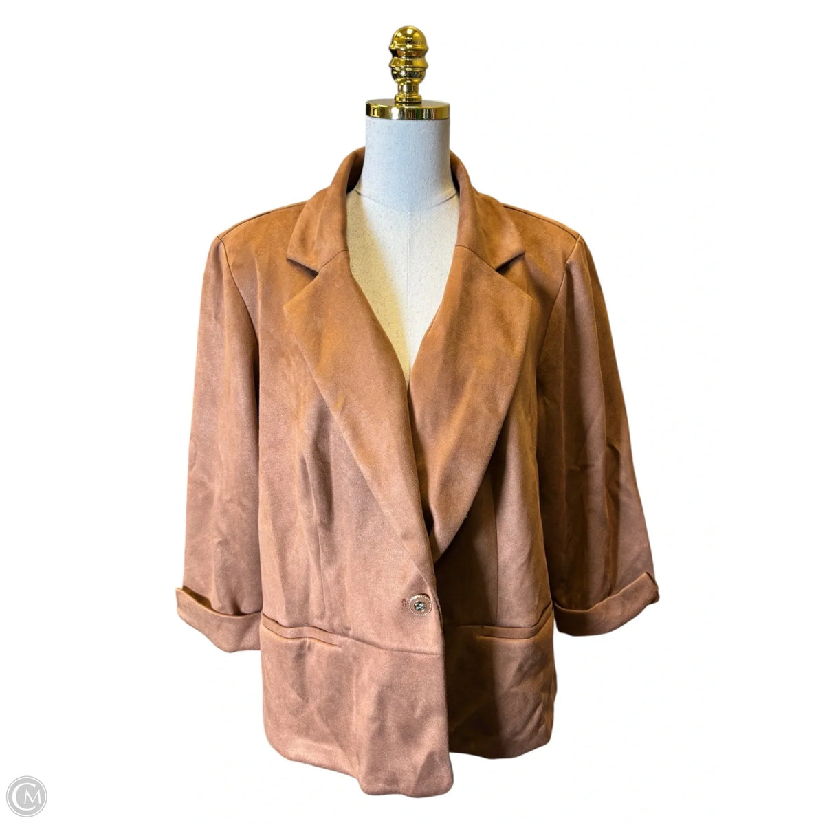 Blazer By Nycc In Brown, Size: 2x