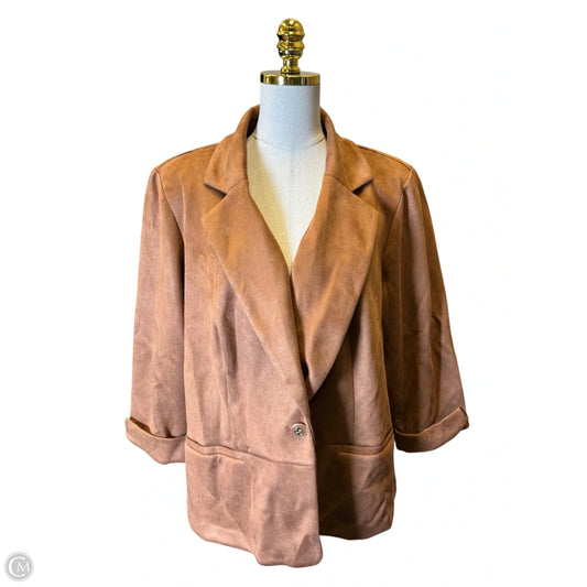 Blazer By Nycc In Brown, Size: 2x
