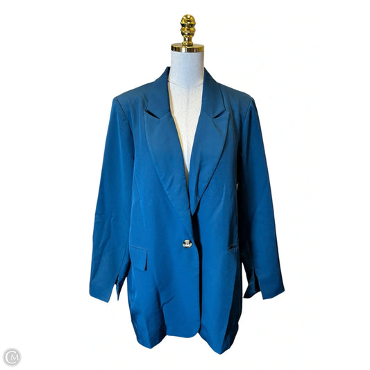 Blazer By And Now This In Blue, Size: 1x