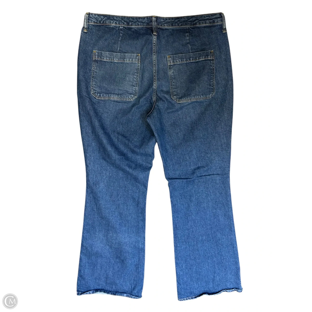 Jeans Flared By Universal Thread In Blue Denim, Size: 16