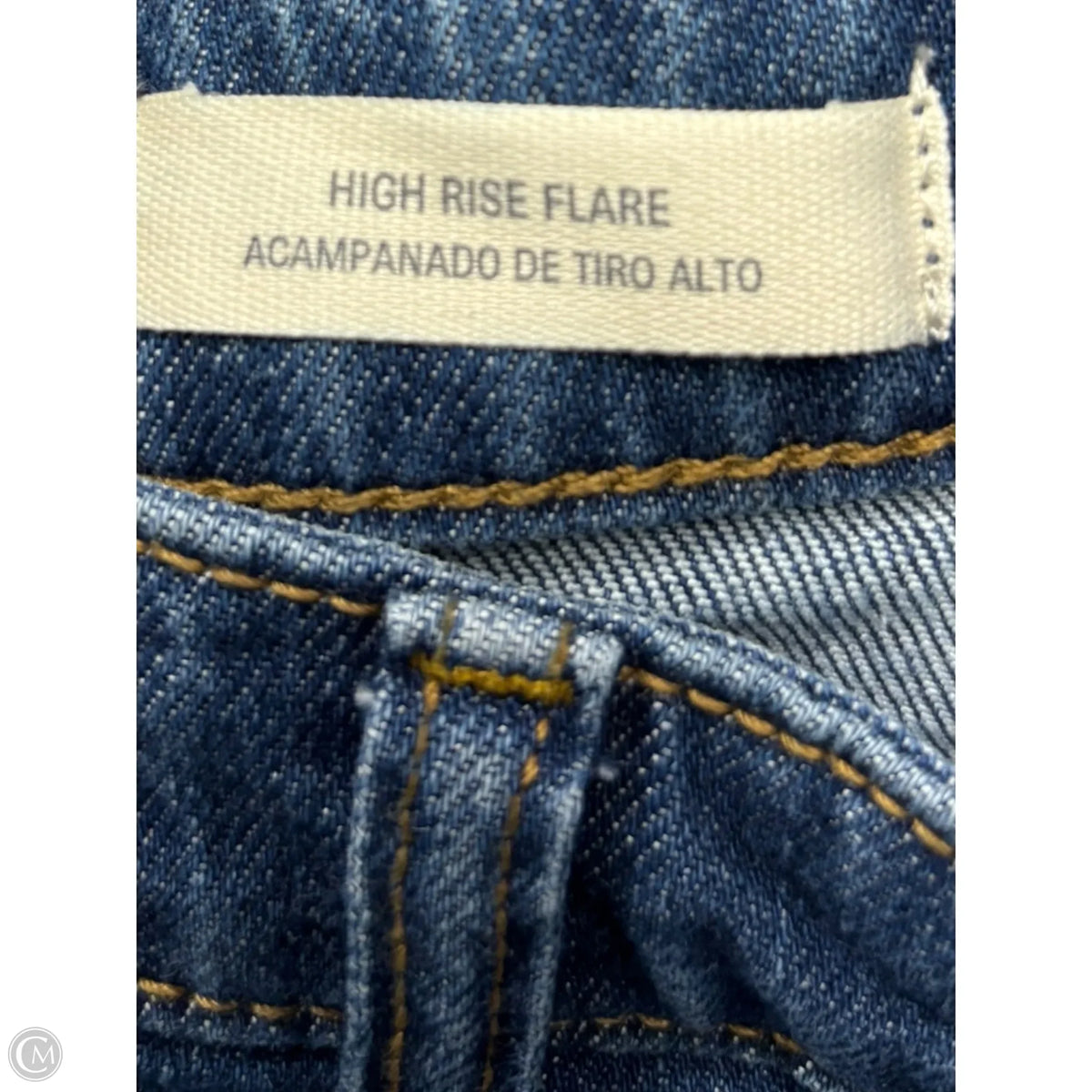 Jeans Flared By Universal Thread In Blue Denim, Size: 16