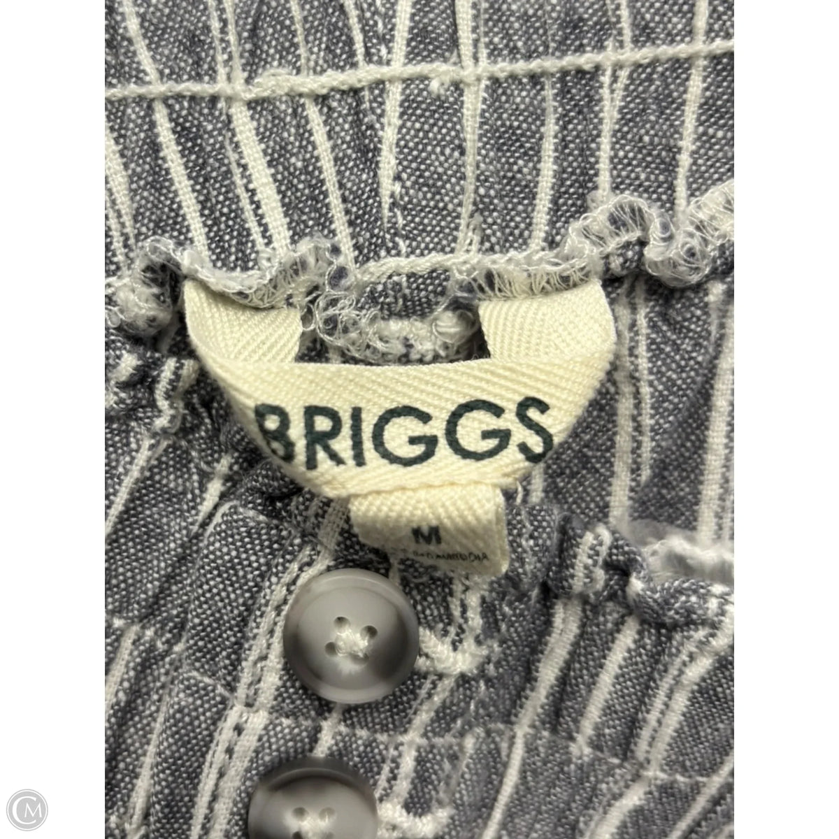 Pants Other By Briggs In Striped Pattern, Size: M