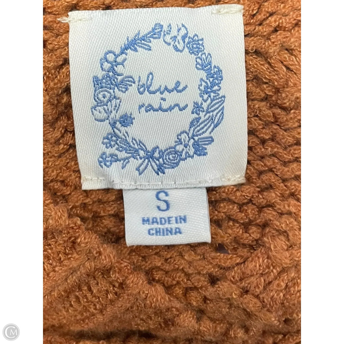 Sweater By Blue Rain In Orange, Size: S