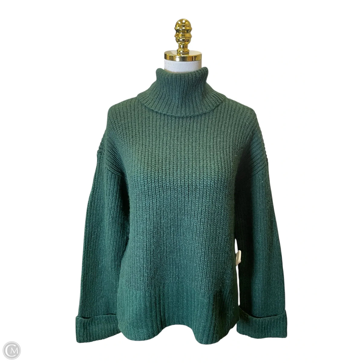 Sweater By Loft In Green, Size: M