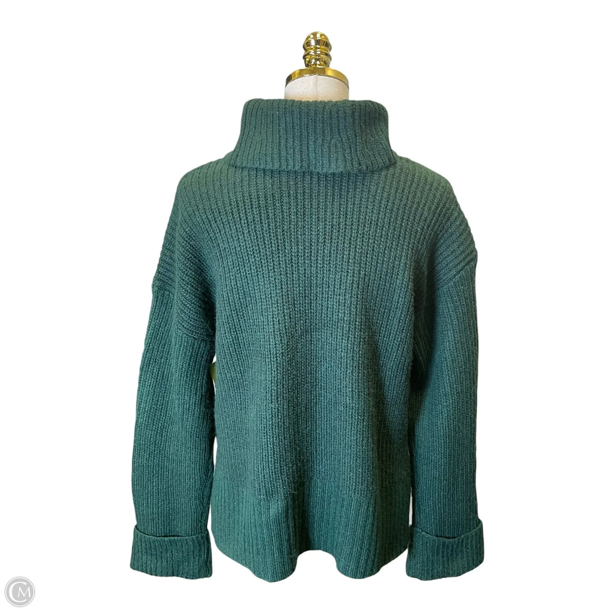 Sweater By Loft In Green, Size: M