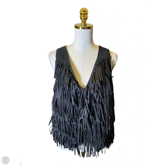 Vest Other By Denim 24/7 In Black, Size: 14