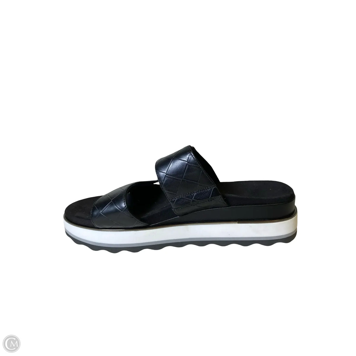 Sandals Flats By Vionic In Black, Size: 9.5