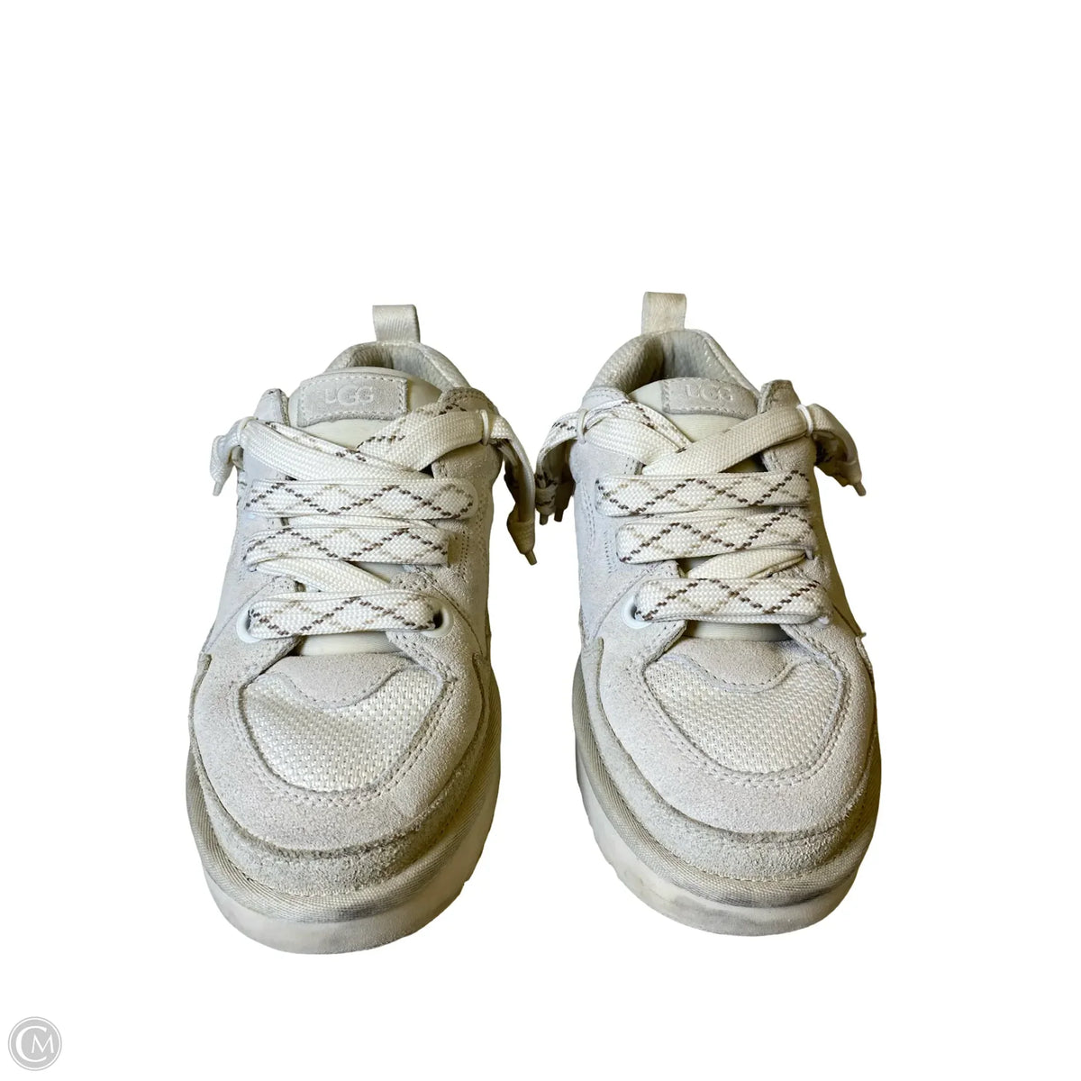 Shoes Designer By Ugg In Cream, Size: 9