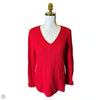 Sweater By Talbots In Red, Size: L