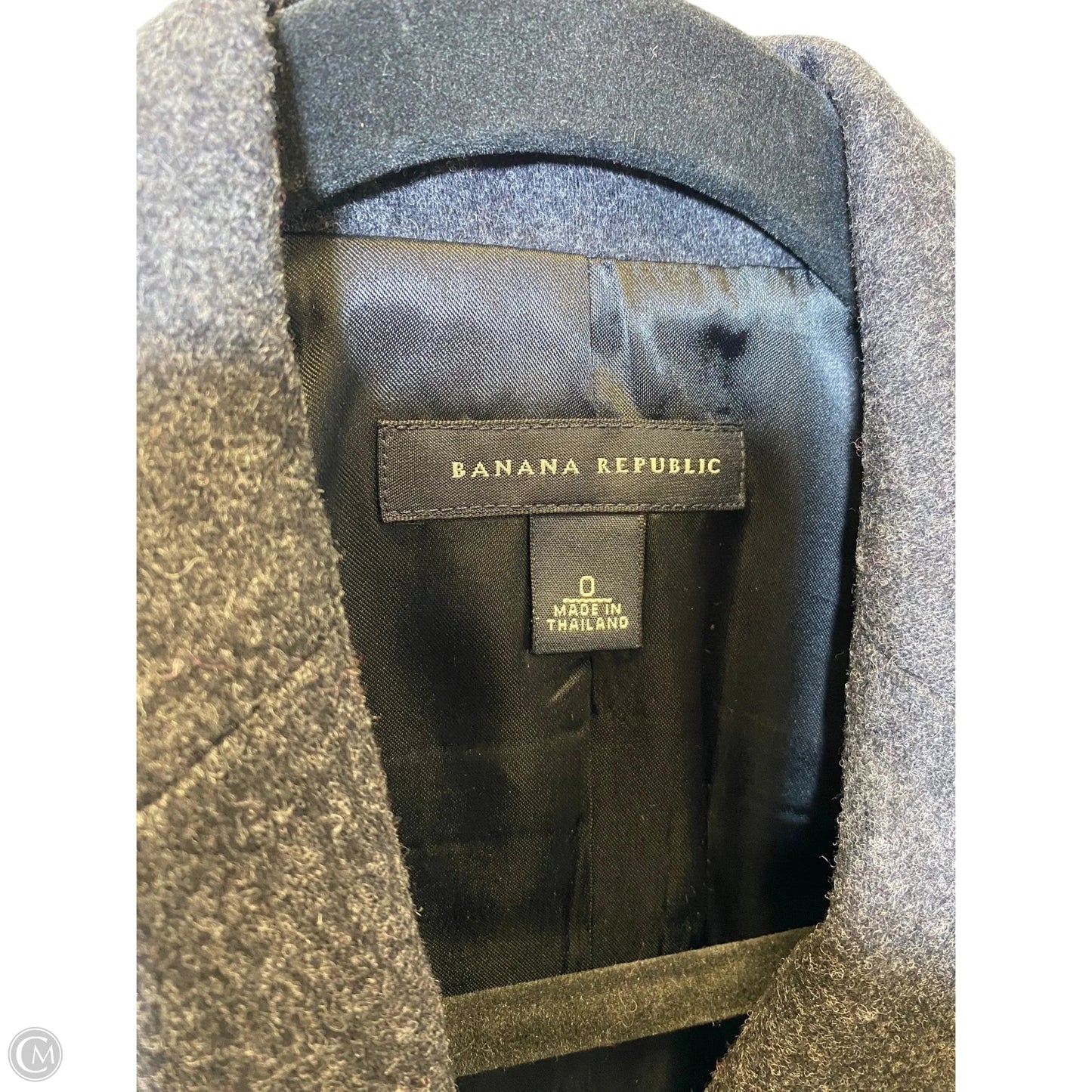 Blazer By Banana Republic In Grey, Size: 0