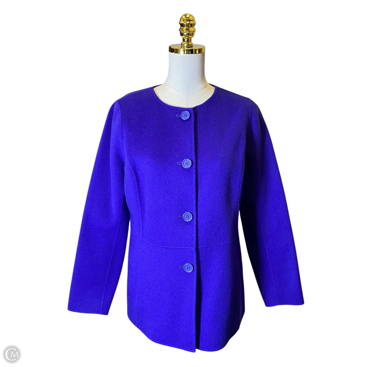 Coat Other By Talbots In Purple, Size: 6