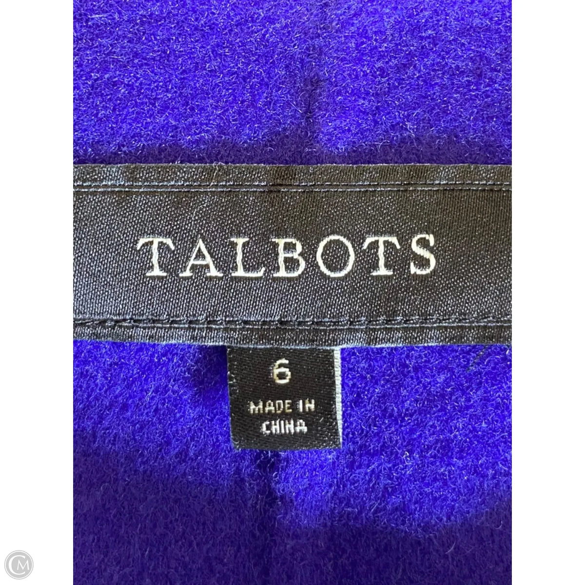 Coat Other By Talbots In Purple, Size: 6