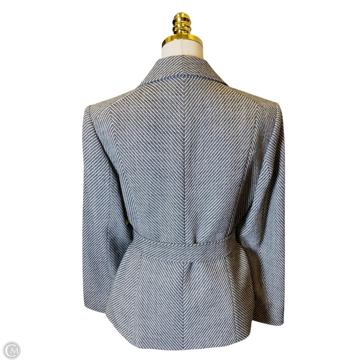Blazer By Talbots In Black & White, Size: 6