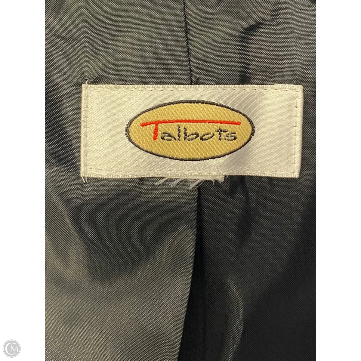Blazer By Talbots In Black & White, Size: 6