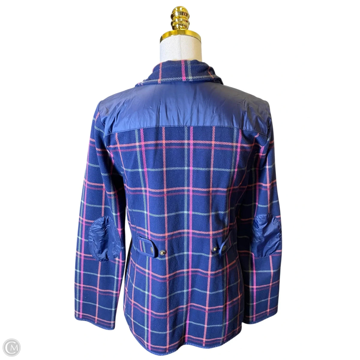 Jacket Other By Talbots In Plaid Pattern, Size: M