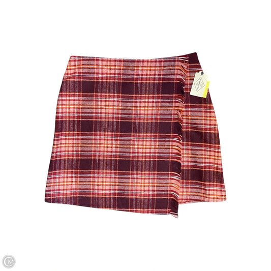 Skirt Midi By St Johns Bay In Plaid Pattern, Size: 14