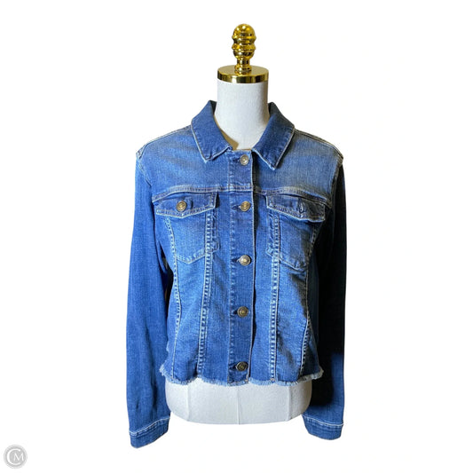 Jacket Denim By Shyanne In Blue Denim, Size: Xl